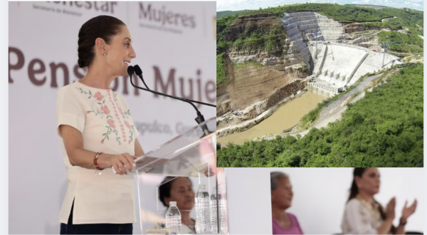 Sheinbaum formaliza cancelación del proyecto presa La Parota: ‘Afecta mucho a las comunidades’